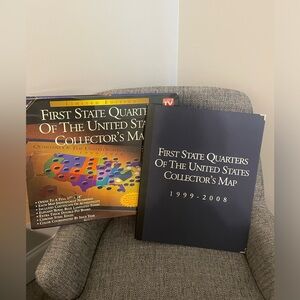 First State Quarters of the United States Collector's Map - Limited Edition